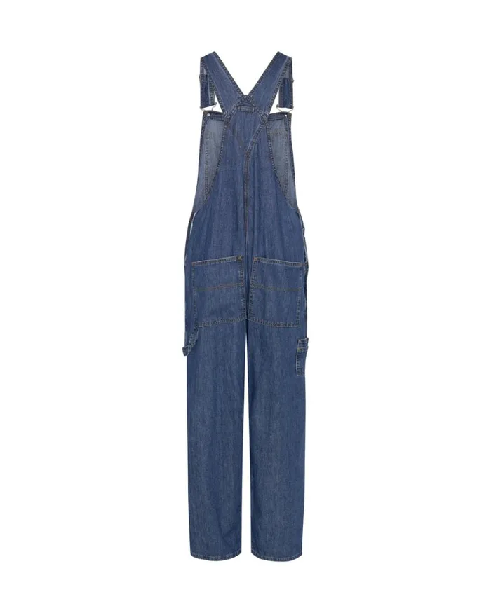 BLUE NIGHT STANTON ST OVERSIZED OVERALLS Women One Teaspoon Denim Jumpsuits BLUE NIGHT STANTON ST OVERSIZED OVERALLS Women One Teaspoon Denim Jumpsuits