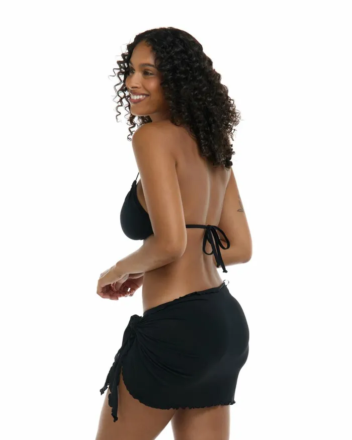 Body Glove CoverUps Women Smoothies Sarong Skirt 8211 Black