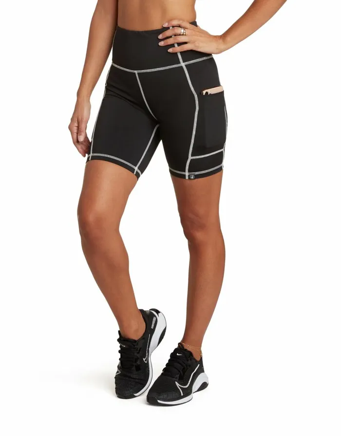Body Glove New Arrivals Women Elevate The Look Biker Short 8211 Black