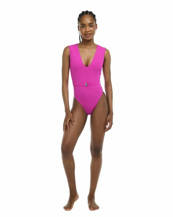 Body Glove OnePieces Women Ibiza Ezry OnePiece Swimsuit 8211 Fuchsia