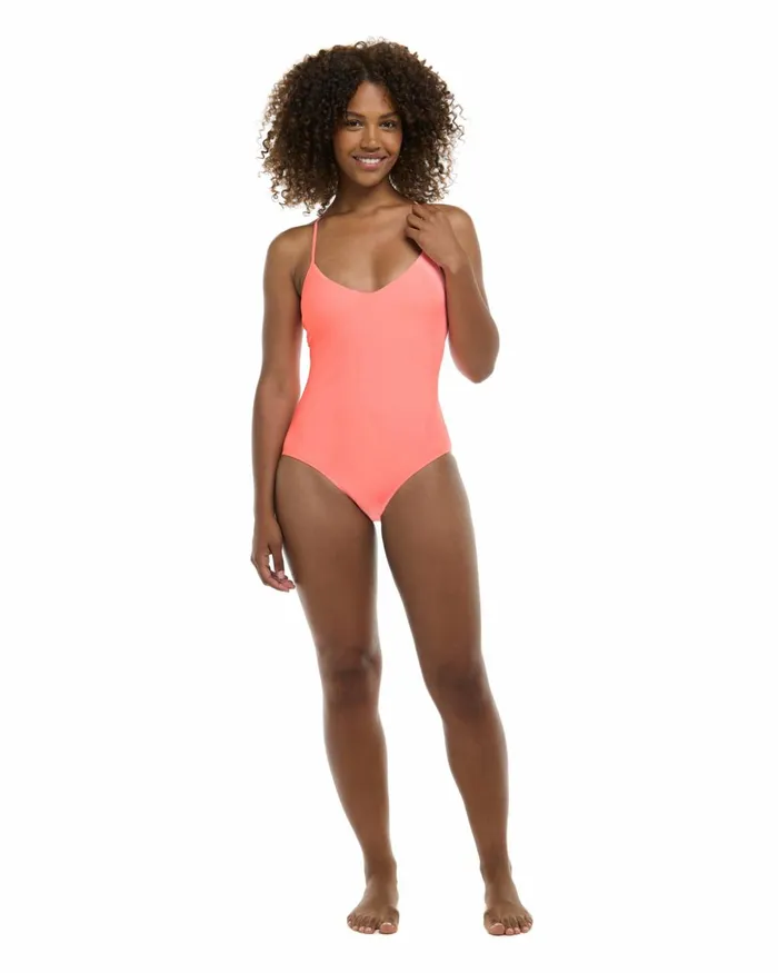 Body Glove OnePieces Women Smoothies Sandbar OnePiece Tank 8211 Coral