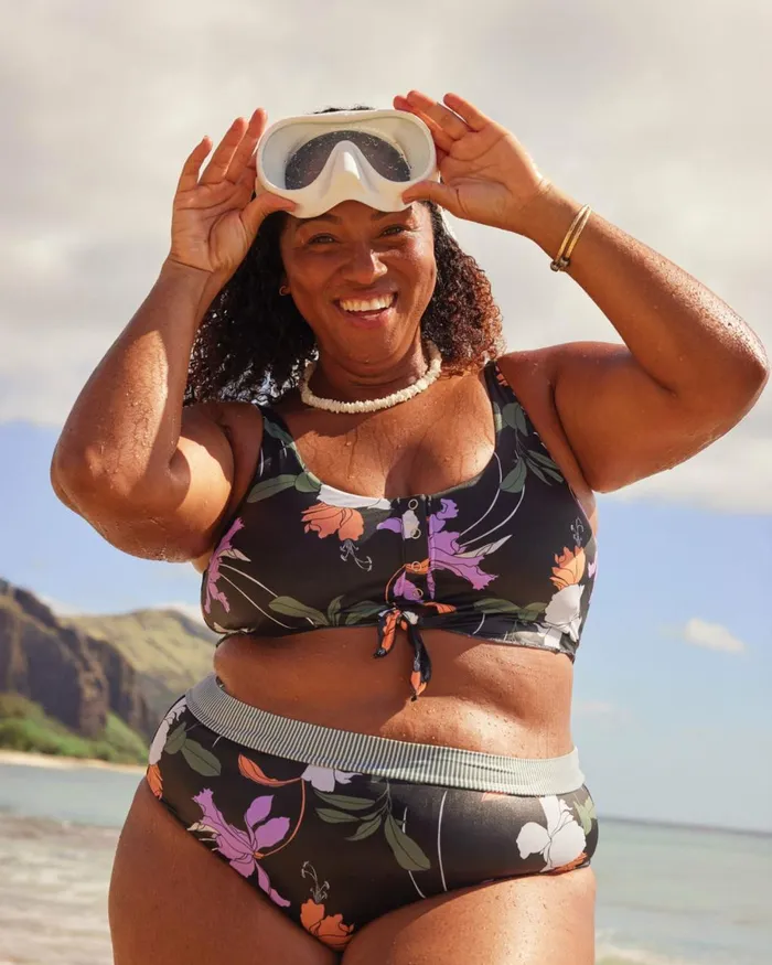 Body Glove Plus Size Swimwear Women Dreamy Kate Plus Size Scoop Bikini Top 8211 Black Dreamy