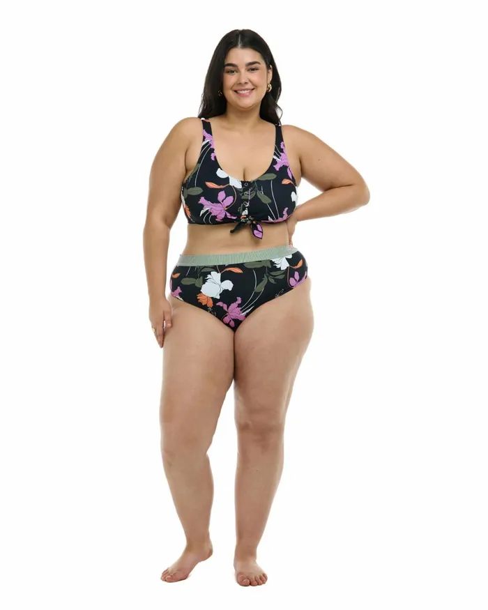 Body Glove Plus Size Swimwear Women Dreamy Kate Plus Size Scoop Bikini Top 8211 Black Dreamy