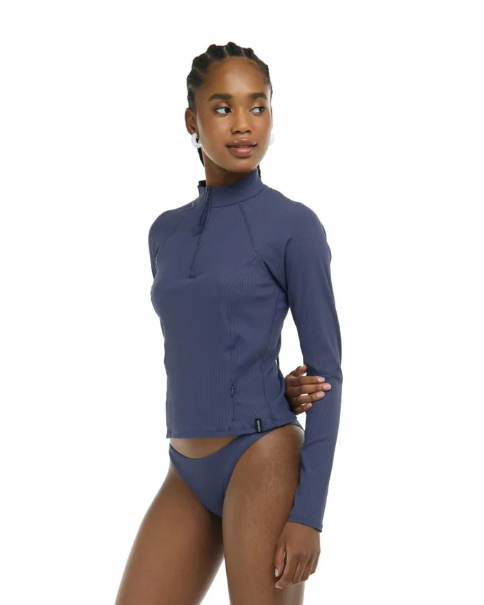 Body Glove Rash Guards Sun Protection Women Ibiza Raelynn Long Sleeve Rashguard 8211 Dusk