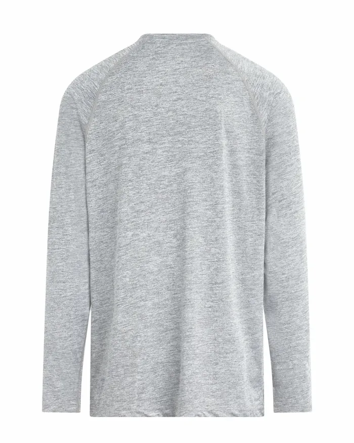 Body Glove Sun Protection Men LongSleeved Raglan UPF 50 TShirt 8211 Ash