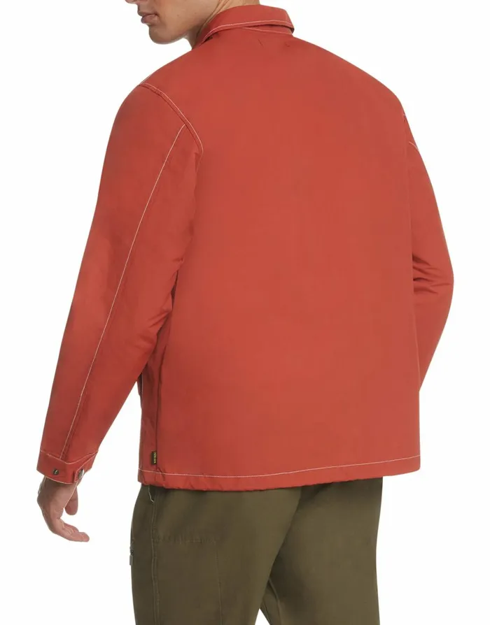 Body Glove Sweatshirts and Jackets Men Road Trippin039 Coaches Jacket 8211 Burnt Brick