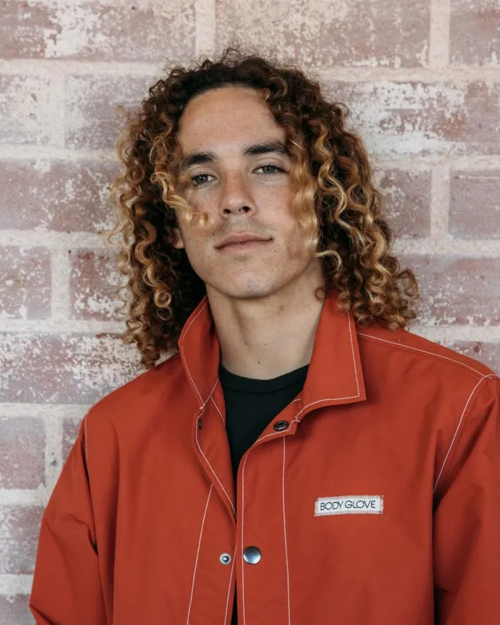 Body Glove Sweatshirts and Jackets Men Road Trippin039 Coaches Jacket 8211 Burnt Brick