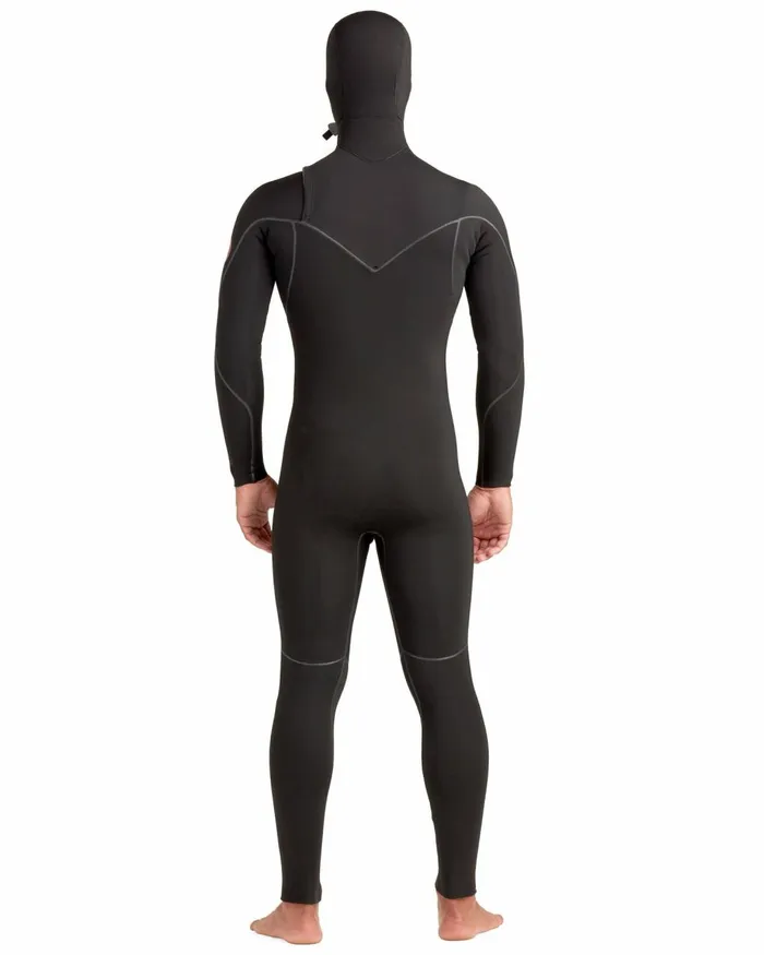 Body Glove Wetsuits Accessories Red Cell 43mm ChestZip Hooded Fullsuit 8211 Black
