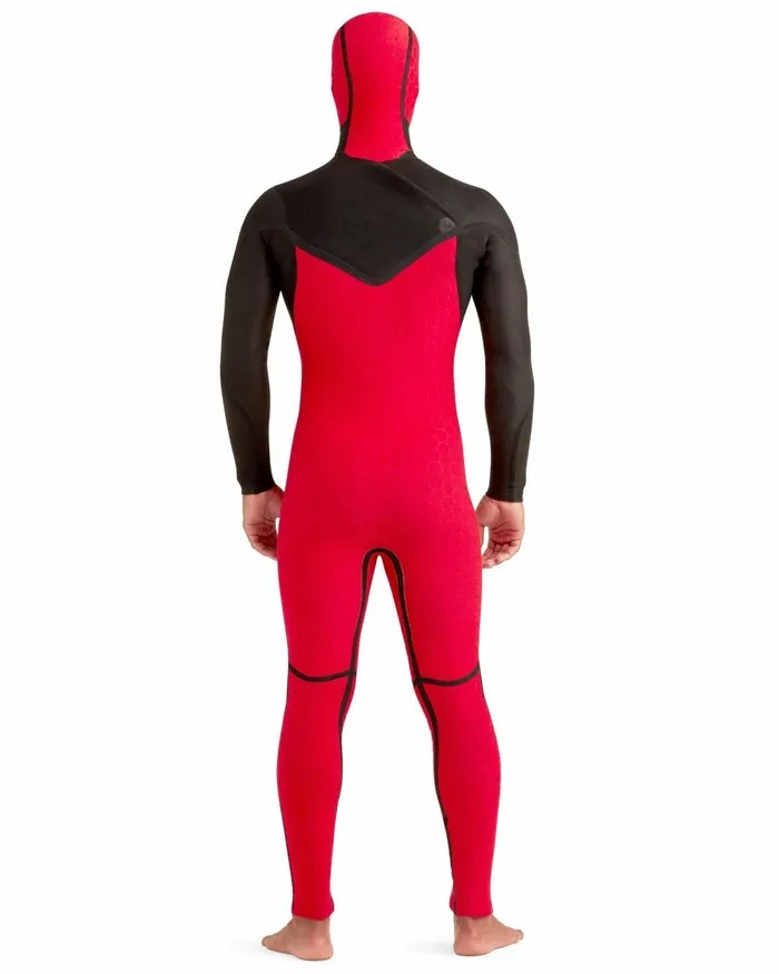 Body Glove Wetsuits Accessories Red Cell 43mm ChestZip Hooded Fullsuit 8211 Black