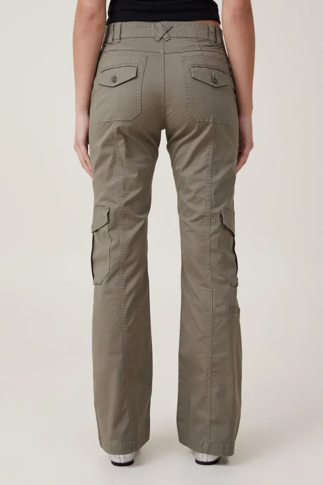 Bootleg Cargo Pant Woodland Women Cotton On Pants