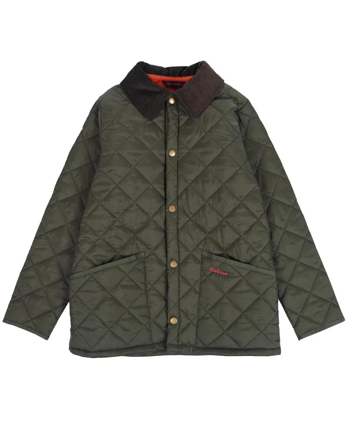 Boys Jackets Barbour Boys039 Liddesdale Quilted Jacket Dark Olivered Boys Jackets Barbour Boys039 Liddesdale Quilted Jacket Dark Olivered