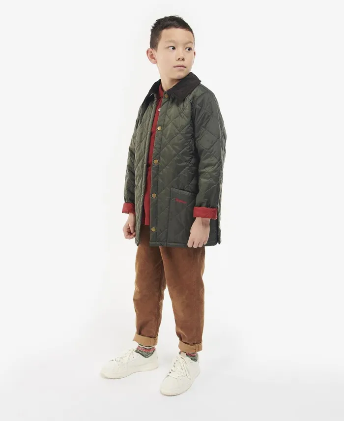 Boys Jackets Barbour Boys039 Liddesdale Quilted Jacket Dark Olivered Boys Jackets Barbour Boys039 Liddesdale Quilted Jacket Dark Olivered