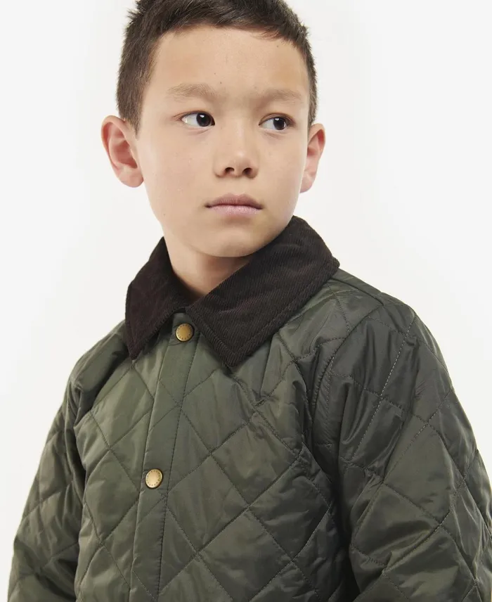 Boys Jackets Barbour Boys039 Liddesdale Quilted Jacket Dark Olivered Boys Jackets Barbour Boys039 Liddesdale Quilted Jacket Dark Olivered