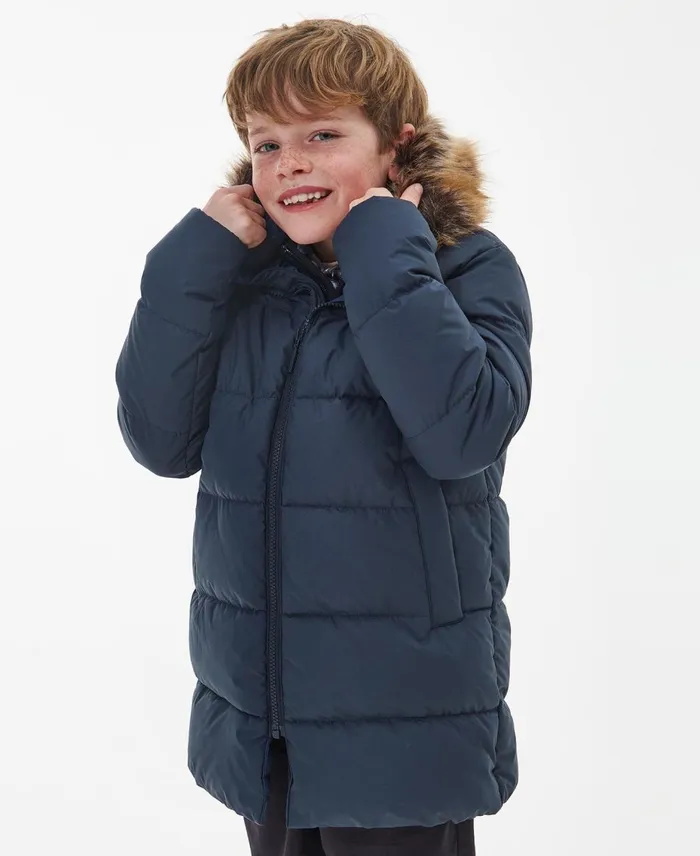 Boys Quilted Jackets Barbour Boys039 Corbett Quilted Jacket Classic Navy