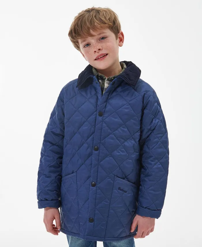Boys Quilted Jackets Barbour Boys039 Liddesdale Quilted Jacket Black