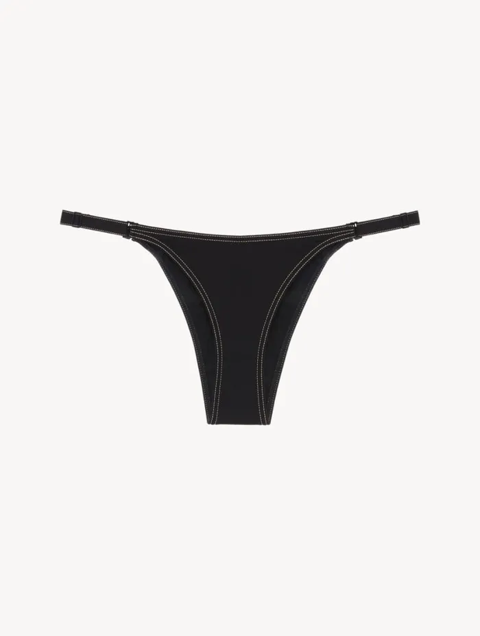 Brazilian Brief In Black Swim La Perla Bikinis