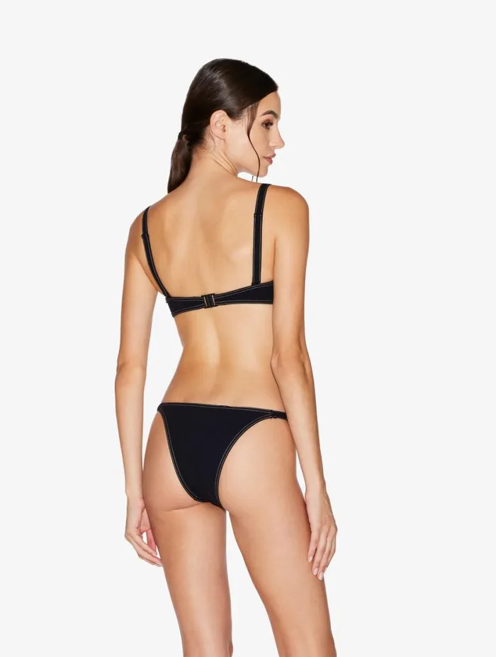 Brazilian Brief In Black Swim La Perla Bikinis