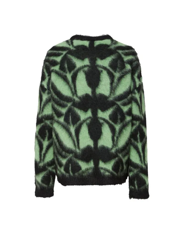 Camden Jumper Green and Black Women La Double J Knitwear Camden Jumper Green and Black Women La Double J Knitwear