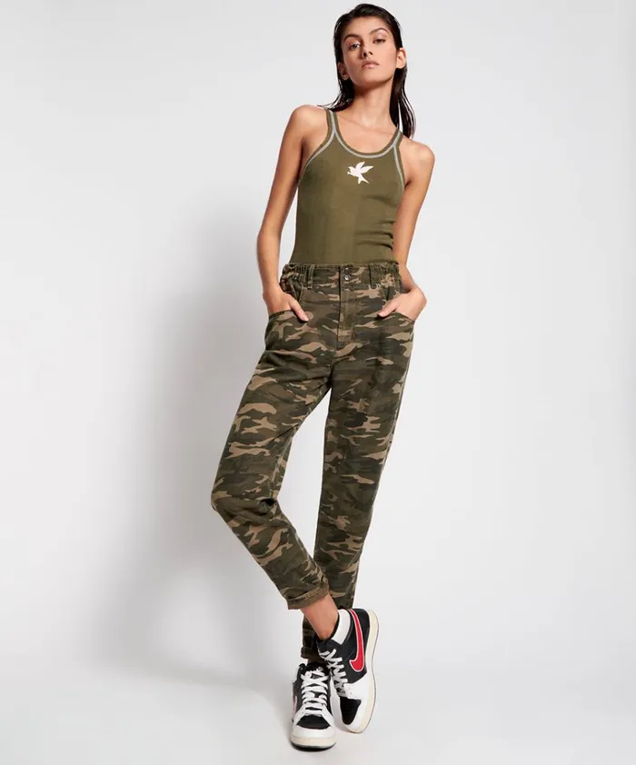 CAMO PIONEER 80S JEANS Women One Teaspoon Bottoms