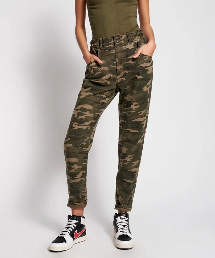 CAMO PIONEER 80S JEANS Women One Teaspoon Bottoms CAMO PIONEER 80S JEANS Women One Teaspoon Bottoms