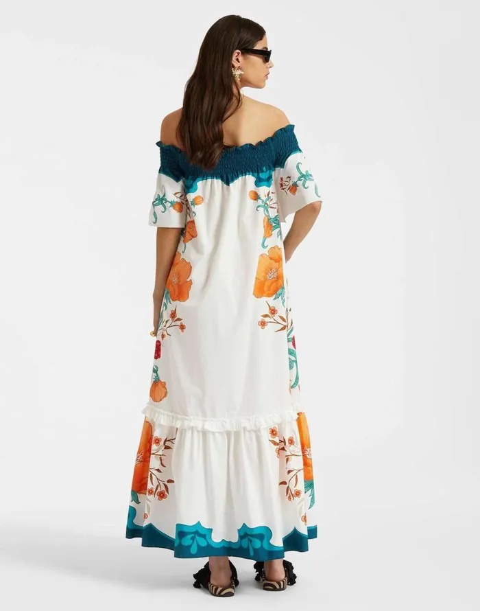 Capalbio Dress Morpheus Place Orange Women La Double J Dresses Capalbio Dress Morpheus Place Orange Women La Double J Dresses