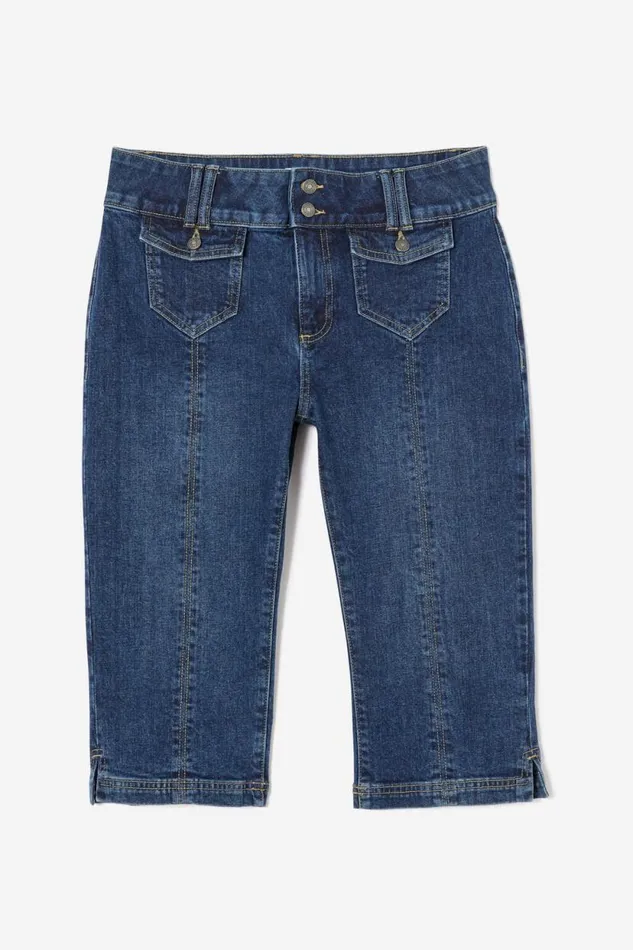 Capri Jean Mistic Bluepockets Women Cotton On Pants Capri Jean Mistic Bluepockets Women Cotton On Pants