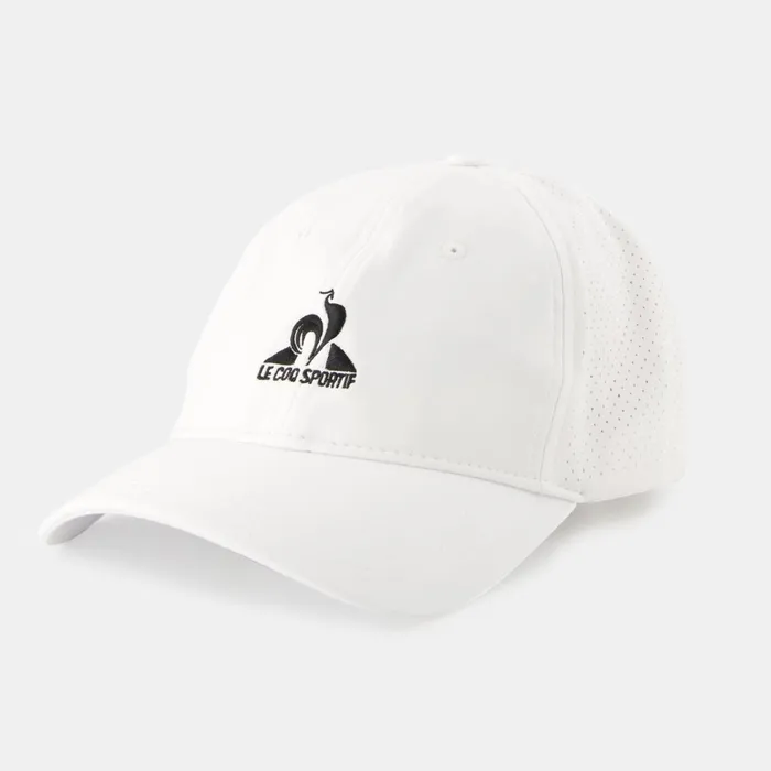 Caps MenWomen Le Coq Sportif Tennis Cap New Optical White