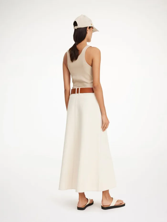 Carlas Denim Maxi Skirt Mojave Desert Women By Malene Birger Denim