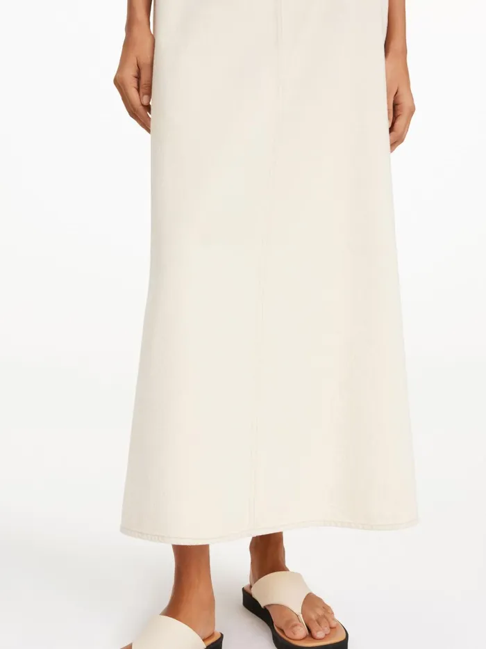 Carlas Denim Maxi Skirt Mojave Desert Women By Malene Birger Denim