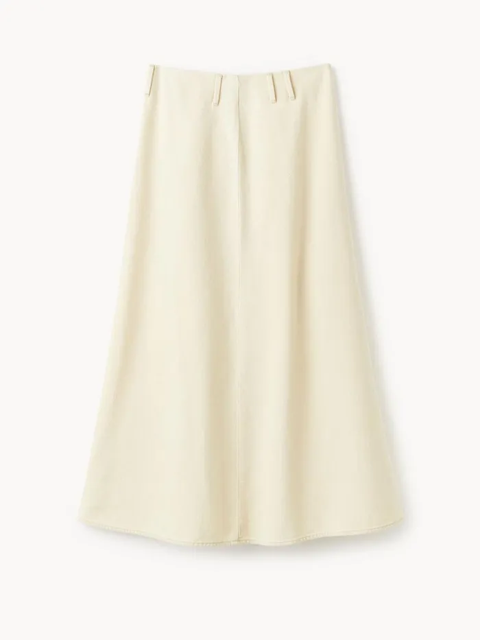 Carlas Denim Maxi Skirt Mojave Desert Women By Malene Birger Denim