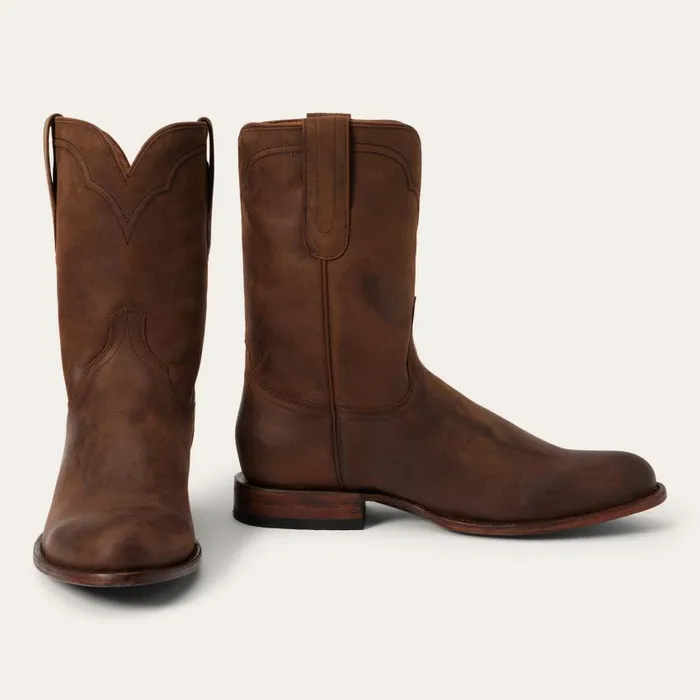 Cassidy Roper Boots Brown Men Stetson Ropers