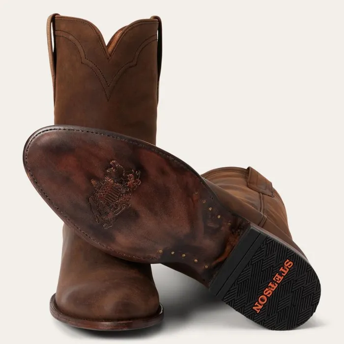 Cassidy Roper Boots Brown Men Stetson Western