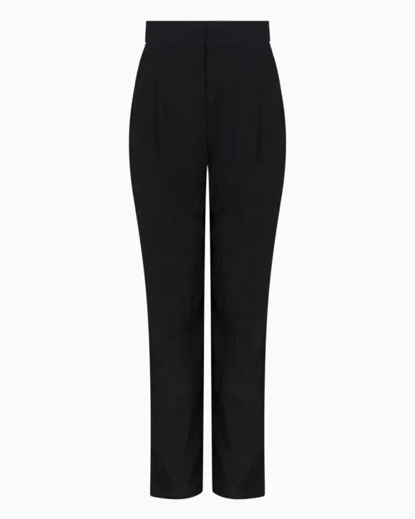 Casual Trousers Black Women Armani Matching Sets