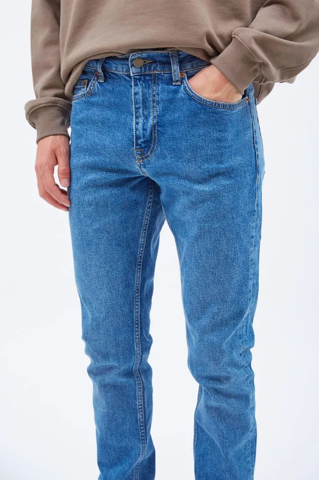 Clark Cobble Mid Retro Cobble Mid Retro Men Dr Denim Slim