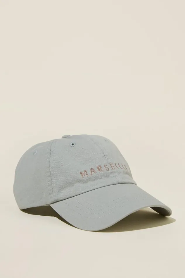 Classic Dad Cap Marseillemeadow Mist Women Cotton On Hats