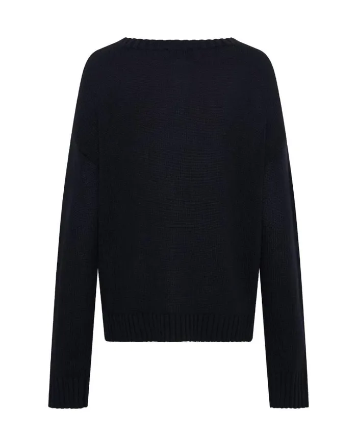 CLASSIC POCKET CHUNKY KNIT SWEATER BLACK Women One Teaspoon Knitwear CLASSIC POCKET CHUNKY KNIT SWEATER BLACK Women One Teaspoon Knitwear