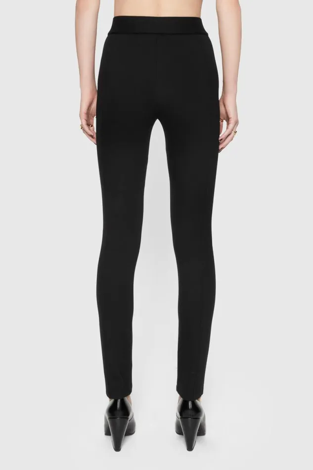 Clothing Bottoms Rebecca Minkoff Sienna Chain Embellished Legging True Black Clothing Bottoms Rebecca Minkoff Sienna Chain Embellished Legging True Black