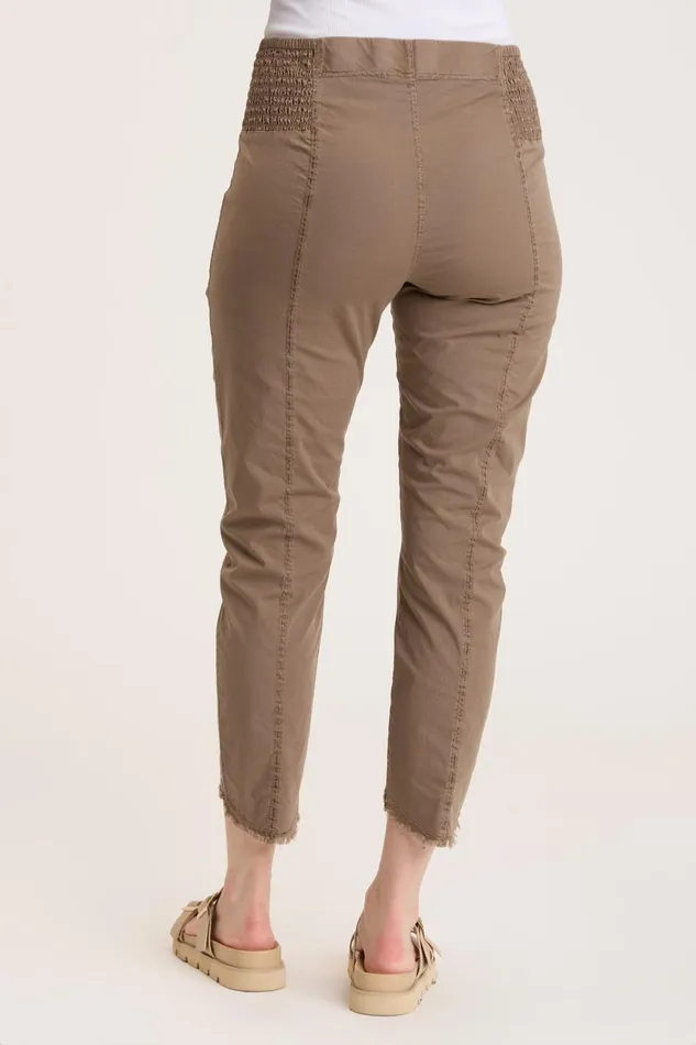 Clothing Crops XCVI Acker Slim Pant Pecan Pigment