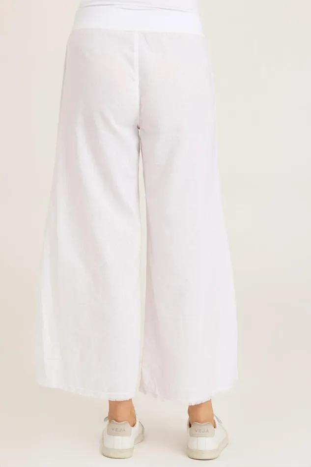 Clothing Crops XCVI Astri Pant White