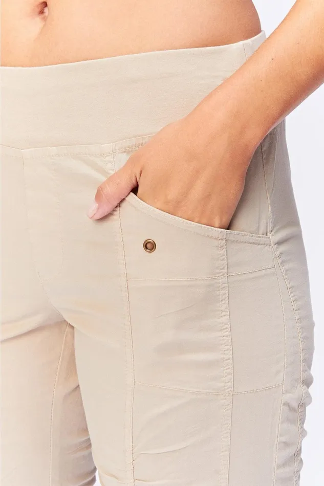 Clothing Crops XCVI Iris Crop Sand
