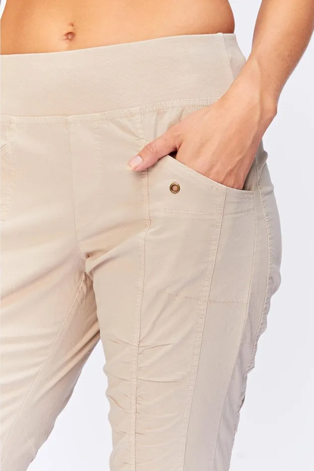 Clothing Crops XCVI Iris Crop Sand