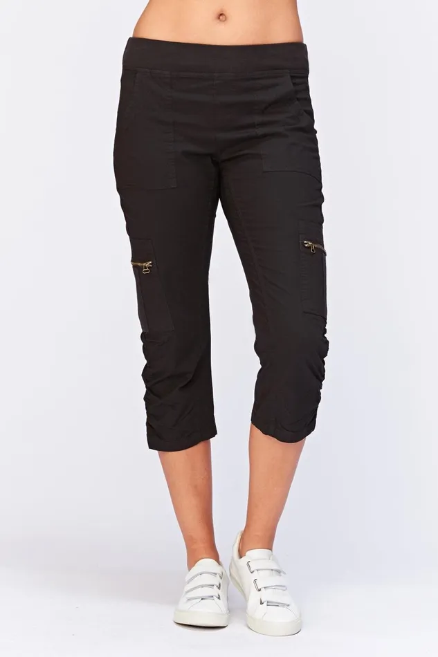 Clothing Crops XCVI Nadia Crop Black