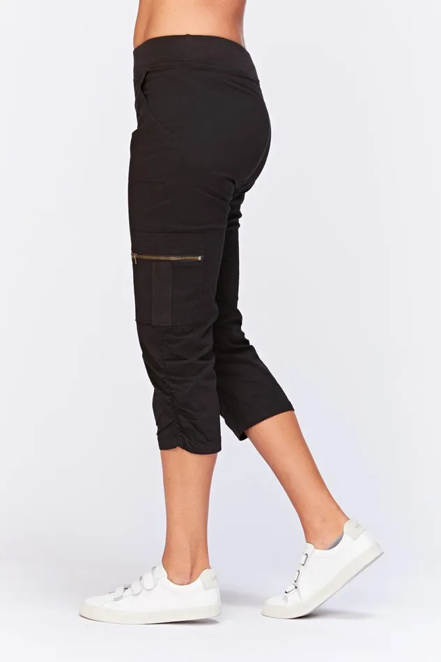 Clothing Crops XCVI Nadia Crop Black