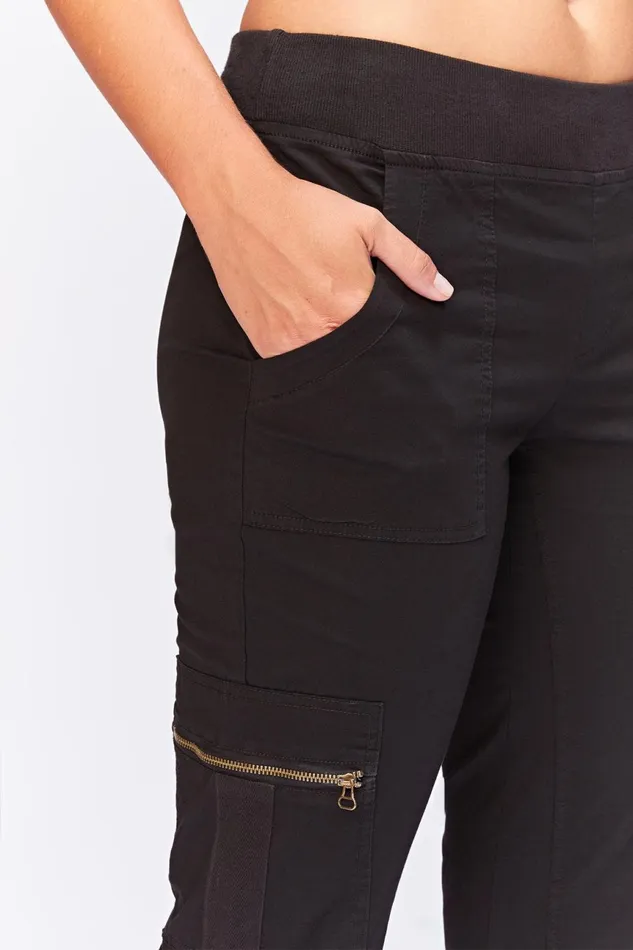 Clothing Crops XCVI Nadia Crop Black