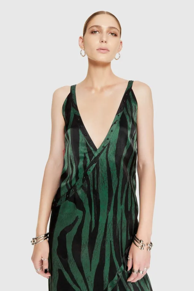 Clothing Dresses Rebecca Minkoff Camilla Studded Printed Maxi Dress Watercolor Zebra Clothing Dresses Rebecca Minkoff Camilla Studded Printed Maxi Dress Watercolor Zebra