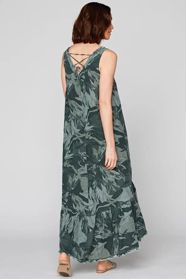 Clothing Dresses XCVI Camo Tropical Dress Ivy Hall