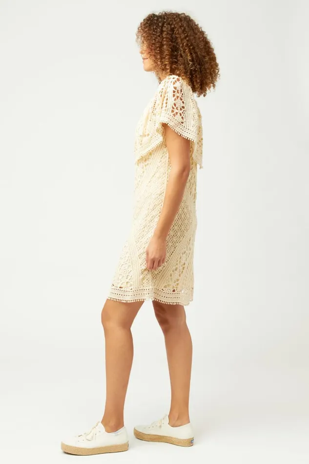 Clothing Dresses XCVI Niccola Crochet Dress Natural