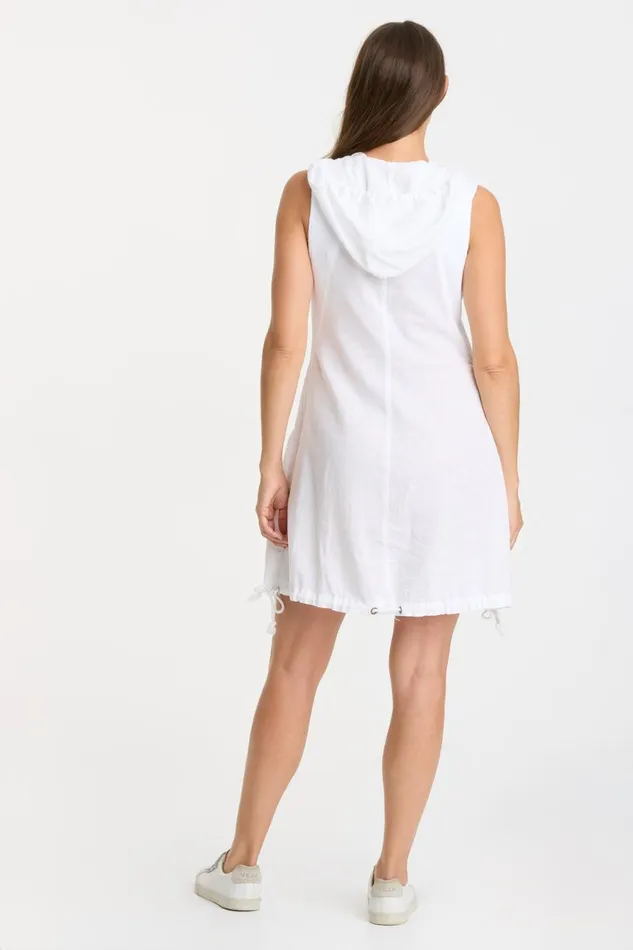 Clothing Dresses XCVI Sumi Hooded Tank Dress 20 White