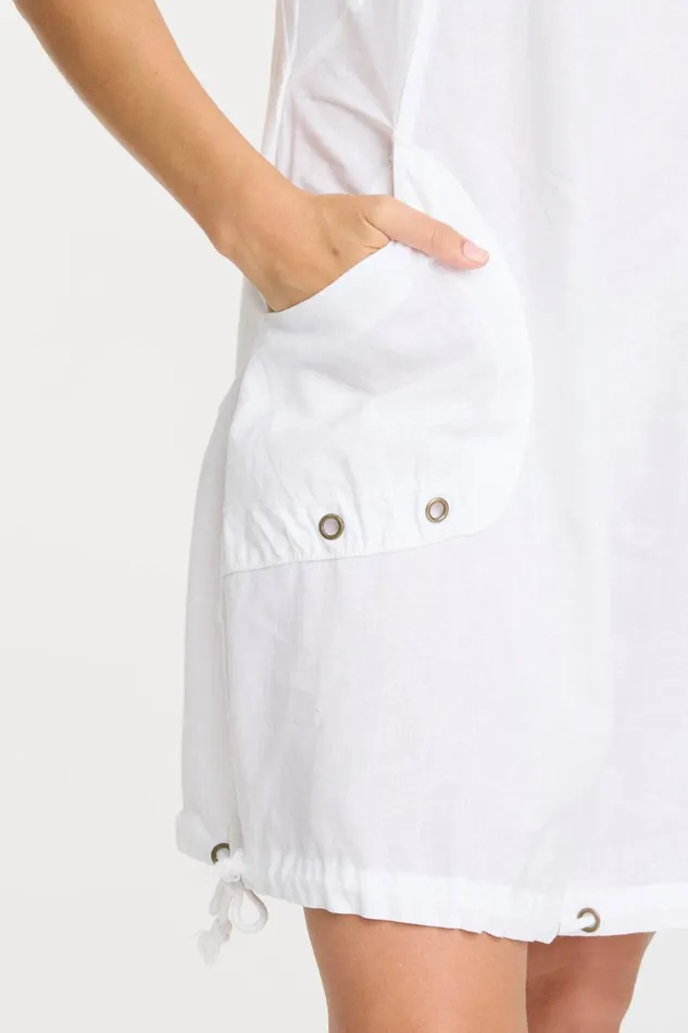 Clothing Dresses XCVI Sumi Hooded Tank Dress 20 White