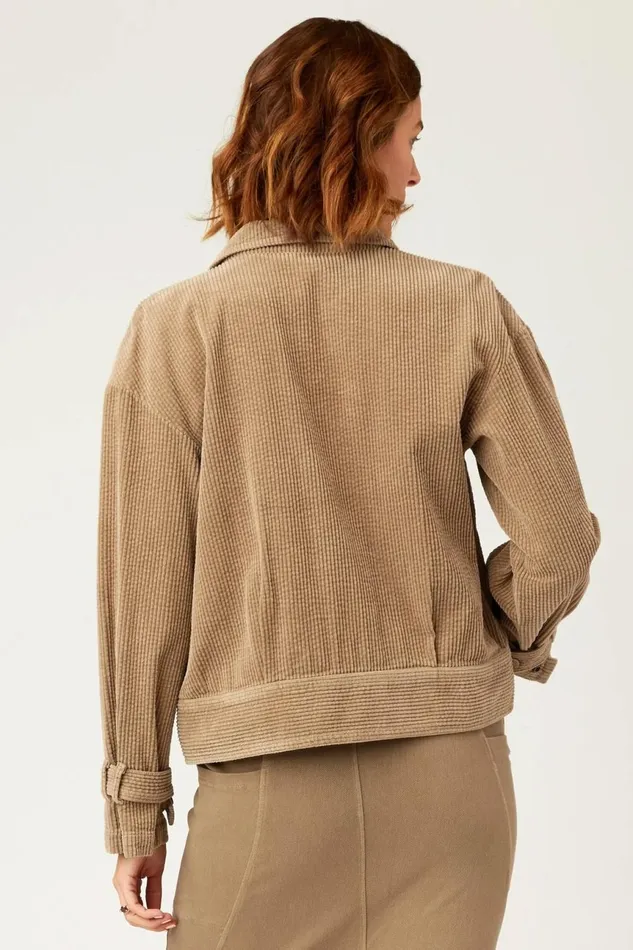 Clothing Jackets XCVI Elki Relaxed Jacket Rural Pigment